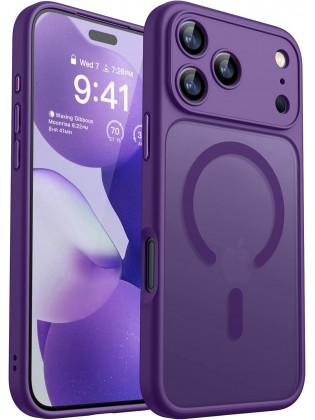 Magnetic Matte Shockproof Phone Case for ip17 pro max – Full Camera Protection-Modena Magnetic Matte Shockproof Phone Case for ip17 pro max – Full Camera Protection-Modena