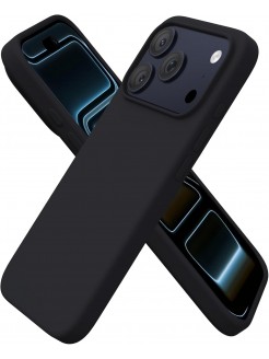 Slim Magnetic Shockproof IP17Pro Phone Case-Black