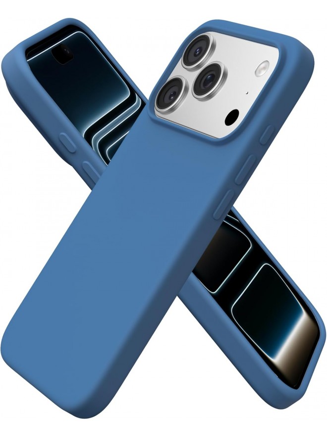 Slim Magnetic Shockproof IP17Pro Phone Case-Blue