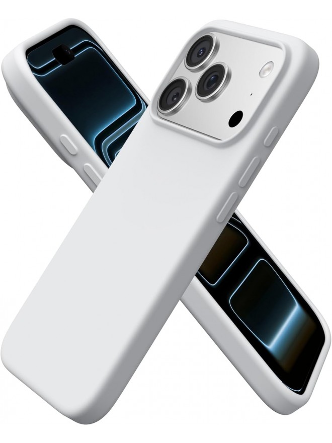 Slim Magnetic Shockproof IP17Pro Phone Case-Light Gray