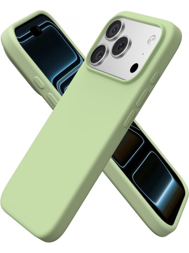 Slim Magnetic Shockproof IP17Pro Phone Case-Matcha