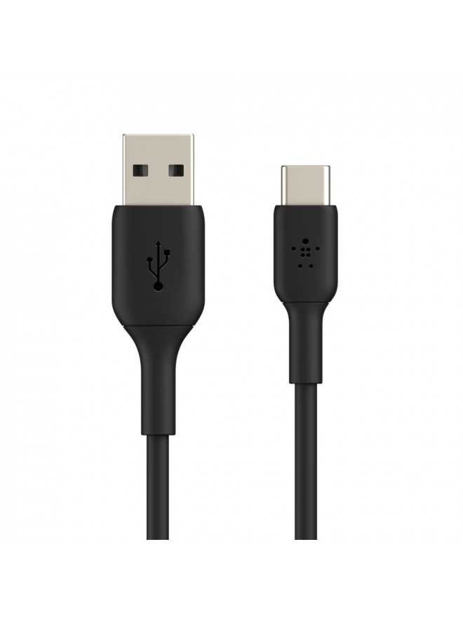 USB-C to USB-A Cable (15cm / 6in, Black)