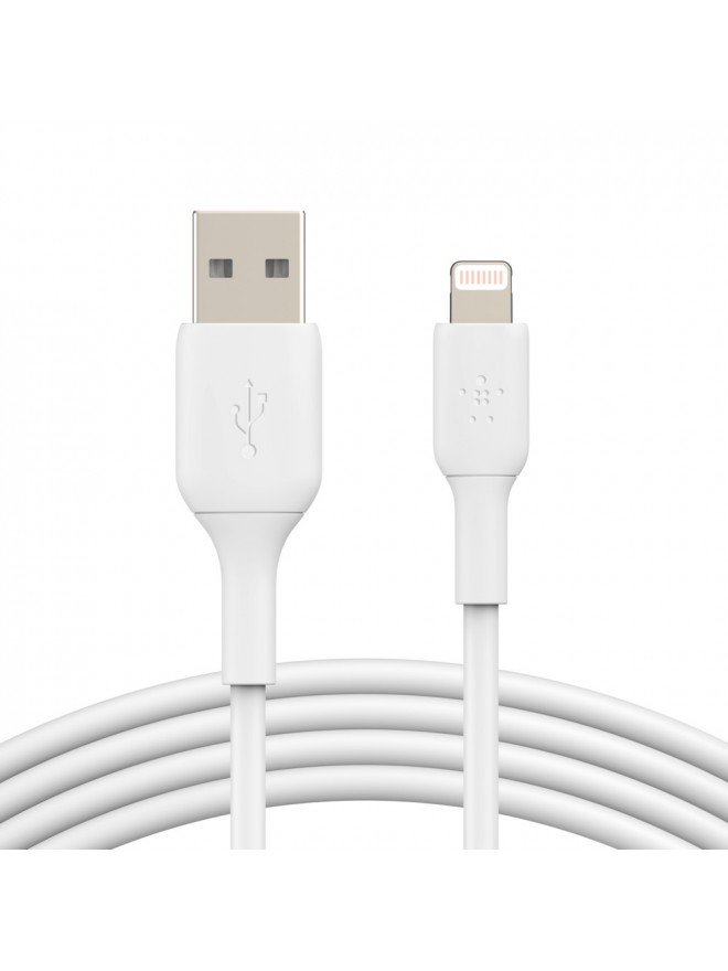 Lightning to USB-A Cable (15cm / 6in, White)