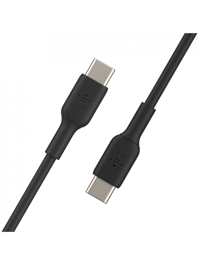 USB-C to USB-C Cable (1m / 3.3ft, Black)